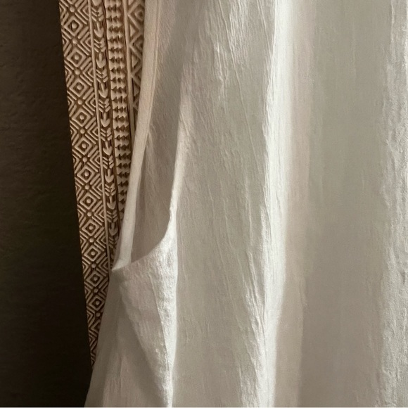 ALL SAINTS Avee White Sleeveless Top Tunic Sz M - Picture 6 of 7
